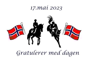 Vi ønsker dere alle en flott 17.mai